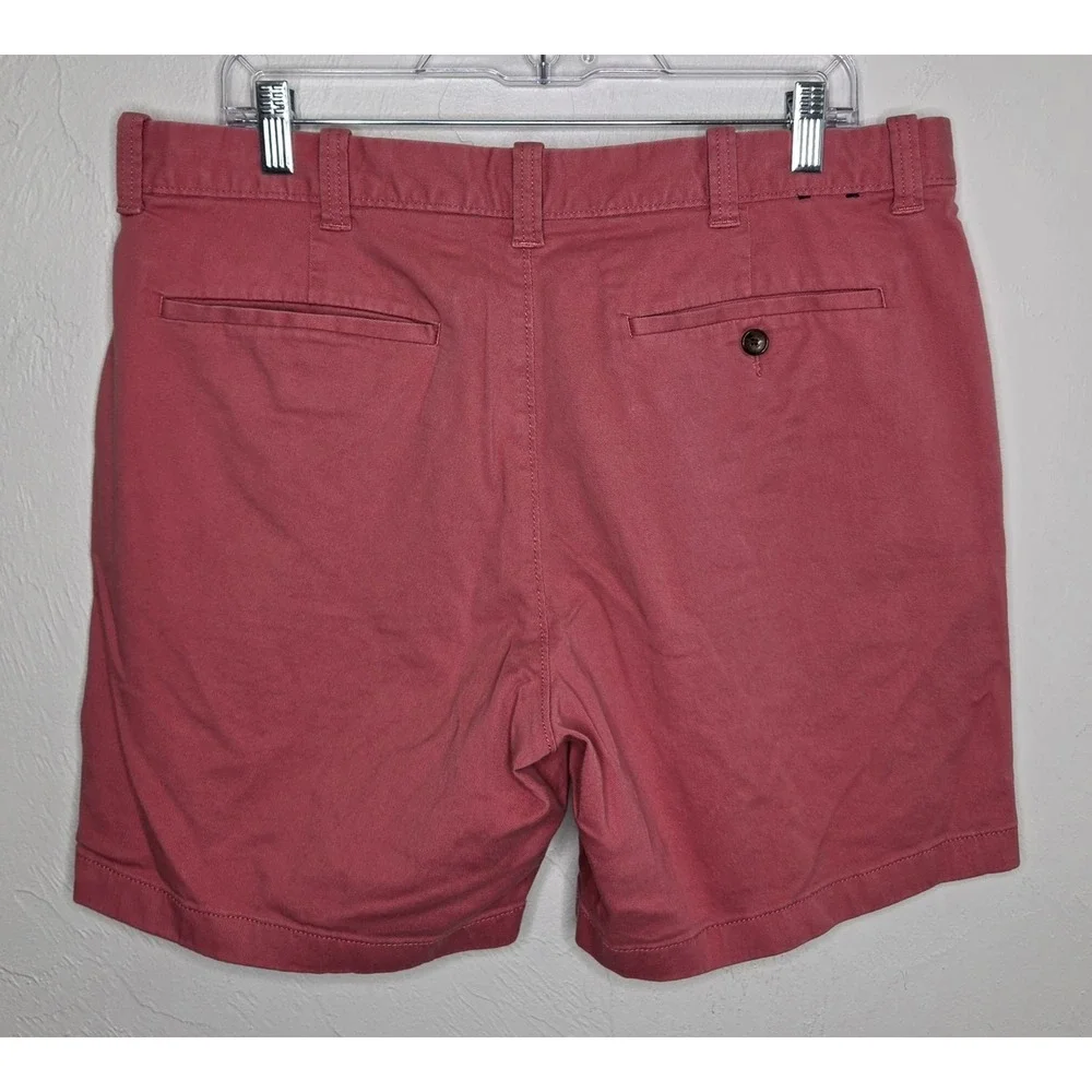J.Crew Men's Size 35 Dark Salmon Chino Shorts 7